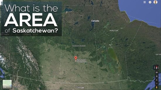 Area of Saskatchewan 3 Act Math What is the Area of Saskatchewan?