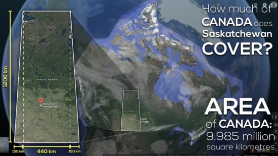 Area of Saskatchewan 3 Act Math Act 2 Dimensions of Saskatchewan