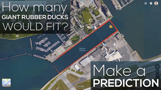 Giant Rubber Duck Sequel - Make a Prediction