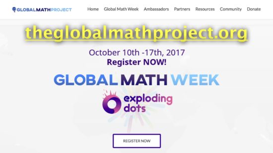Global Math Week - Global Math Project Information