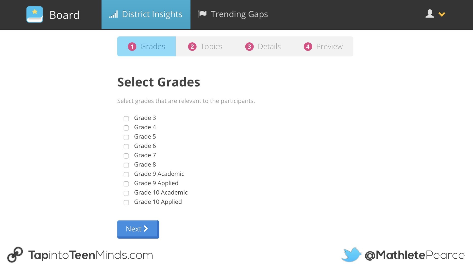 Knowledgehook Professional Learning Tools.014 Select Grades