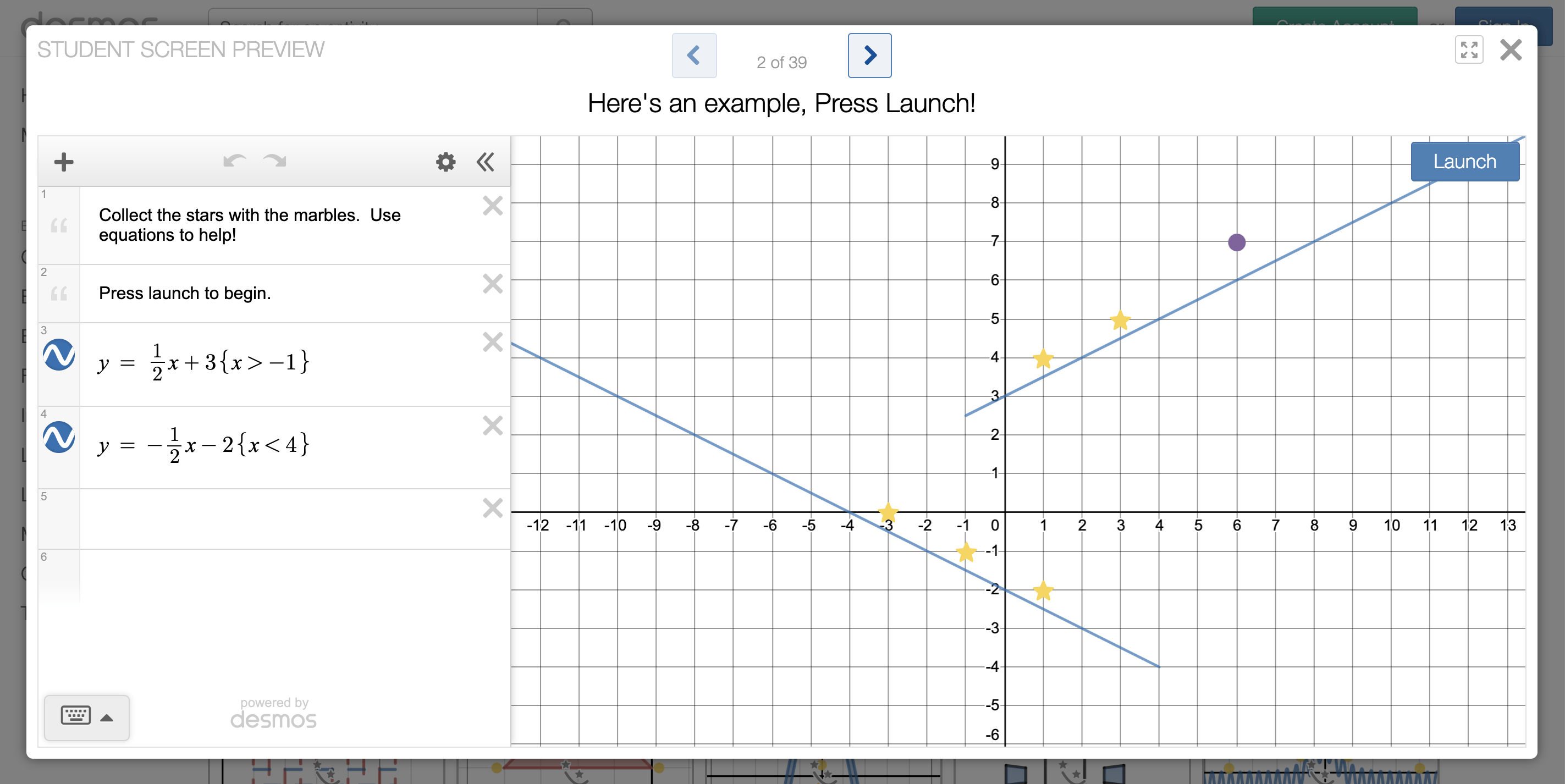 new activity marbleslides by desmos desmos blog